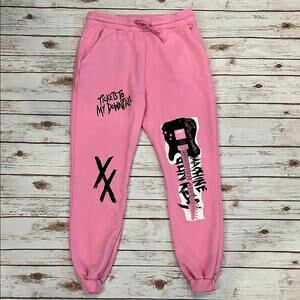 Machine Gun Kelly 2021 Tickets To My Downfall Pink Guitar MGK Jogger Sweatpants